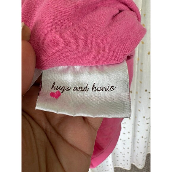 Hugs N Honis Hawaiian Designer Oversize V-Neck Dolman Sleeve Blouse One Size - Picture 6 of 6